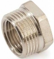 Футорка 3/8"-1/2" ВН/нар никель GF ИТАЛИЯ